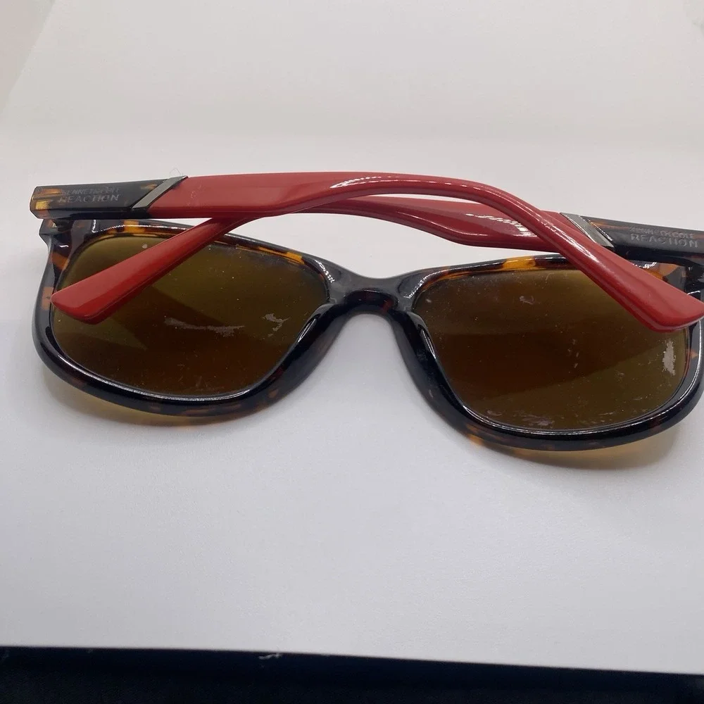 Kenneth Cole Reaction Sunglasses FRAME ONLY KC2408 57-17-135 Brown Tortoise 815